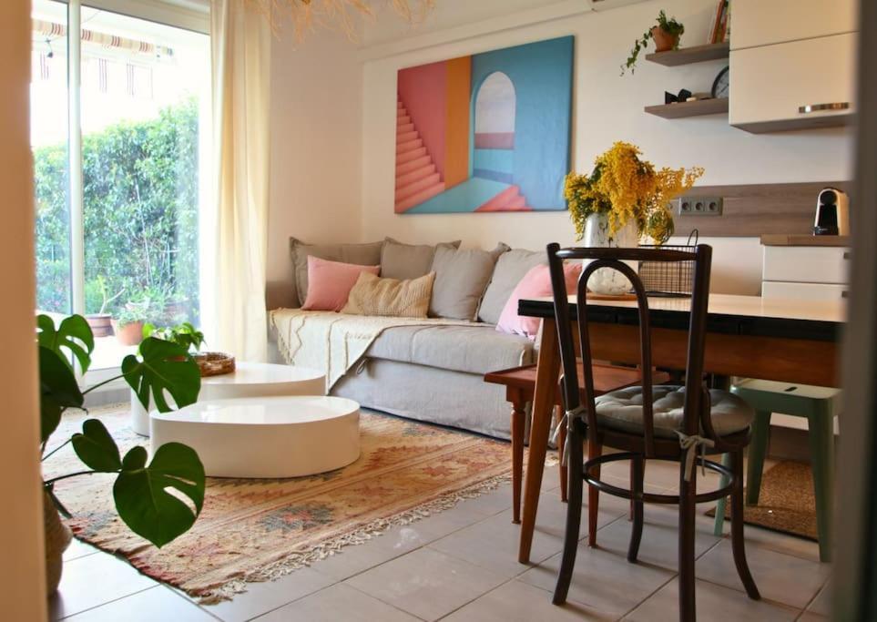 Cosy Appartement Entre Vignes Et Garrigue Avec Piscine Péret المظهر الخارجي الصورة