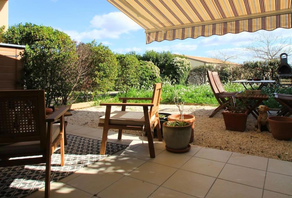 Cosy Appartement Entre Vignes Et Garrigue Avec Piscine Péret المظهر الخارجي الصورة